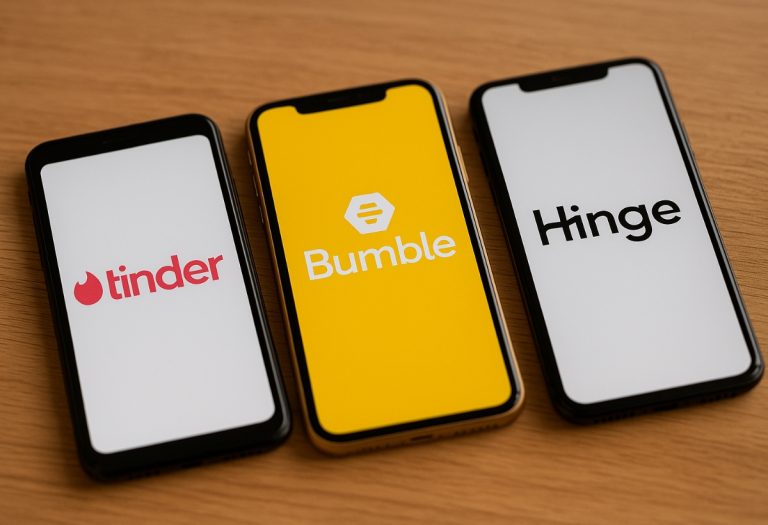 Tinder, Bumble e Hinge Comparativo dos Gigantes do Namoro Online